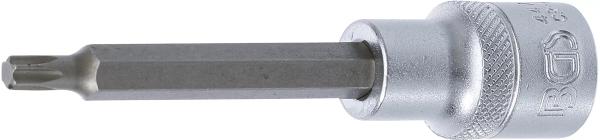 BGS Bit-Einsatz T30 T-Profil (für Torx) Länge 100 mm Antrieb Innenvierkant 12,5 mm (1/2") 4471